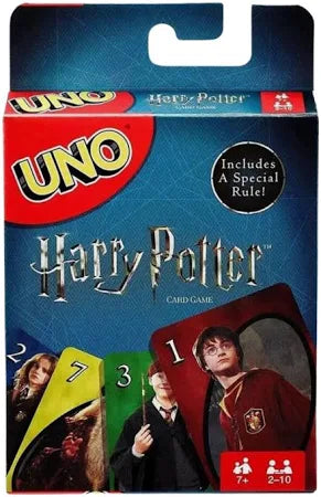 UNO Harry Potter Card Game – Magical Colour & Number Matching Game for Kids, Friends, and Family